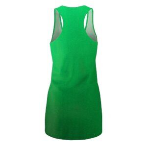 Vibrant Green Racerback Dress – Perfect for Summer & Active Days!